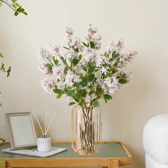 GFHFHITJ Artifical Flowers Artificial Lilac Flower Decoration Is Suitable for Home Silk Flower Ornaments