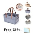 thumbnail image 1 of GFHFHITJ Babysdiaper Caddy - Nursery Storage Bin And Car Organizer For Diapers And Babyswipes, 1 of 9