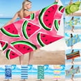 thumbnail image 1 of GFHFHITJ Beach Towel Oversized, 55×28" Microfiber Lightweight Beach Towel, Large Sand Free Quick Dry Absorbent Pool Towel for Travel Swim Pool Yoga Gym, 1 of 9