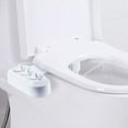 thumbnail image 1 of GFHFHITJ Bidet Toilet Seat Attachment & Fresh Water Sprayer (Cool & Warm Temperature Control,-Nozzle Cleaning,Non-,Adjustabl-e Pressure,Female Wash), 1 of 8