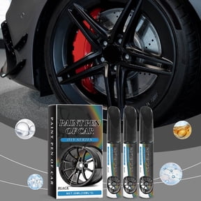GFHFHITJ Black Touch Up Paint, Gloss Wheel Paint, Car Refinishing Paint, Car Rim Paint for Scuffs and Chips at Home(30ml)