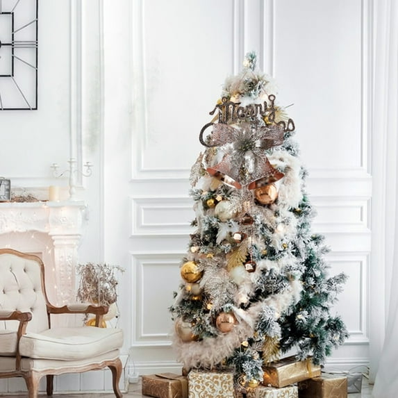 GFHFHITJ Christmas Bells, Christmas Galvanized Decor, Christmas, Christmas Decorations Christmas Tree Ornaments Gifts Christmas Stockings