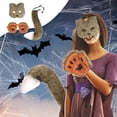 thumbnail image 1 of GFHFHITJ Christmas Costumes for Women, Wolf Fox Tail Clip Ears Gloves Set Halloween Fancy Party Costume Toys Gift, Halloween Decoration Prop for Holiday Home, 1 of 6