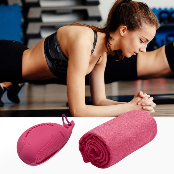 GFHFHITJ Cute Little Whales Sports Gym Towels, Super Absorbent Fast Drying Workout Towels, Fitness Sweat Towels for Men & Women Hot Yoga Hiking Sauna