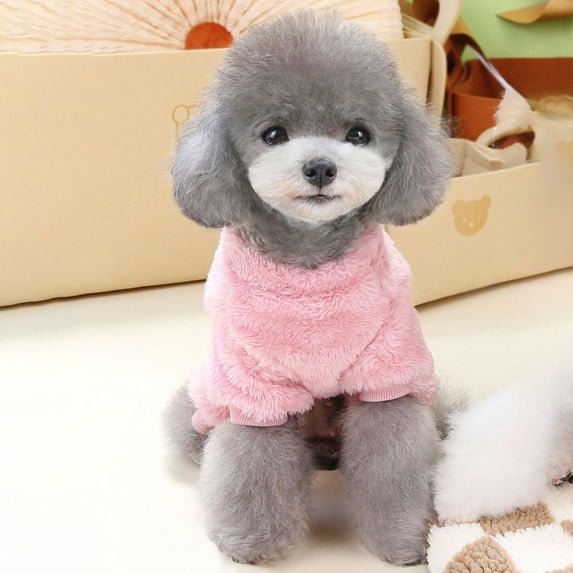 GFHFHITJ Dog Pajamas, Warm Winter Sleepwear Jumpsuit for Small Dogs and Cats, Cute Girl Style, Dog Accessories