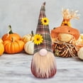 thumbnail image 1 of GFHFHITJ Fall Gnome Gnome Sunflower Swedish Dwarf Thanksgiving Day Gift Fall Doll Home Window Christmas Decoration, 1 of 5