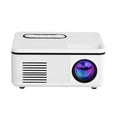 thumbnail image 1 of GFHFHITJ HD 1080P 60” Portable Home Movie Video Projector W/built In Speaker, 1 of 6