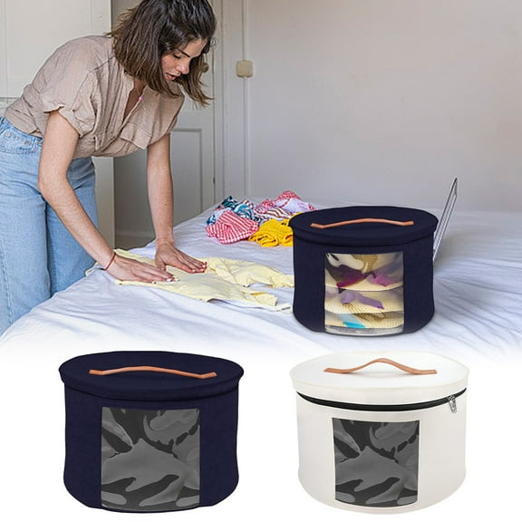 GFHFHITJ Hat Storage Bucket Children's Toy Storage Case Portable Travel Storage Bag