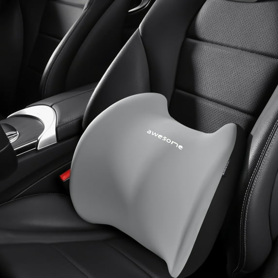 GFHFHITJ Lumbar Pillows, Lumbar Support Pillows For Office Chair, Ergonomic Memory Foam Back Pillows For Car, Back Support For Office Chair, Car, Bed