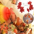 thumbnail image 1 of GFHFHITJ Maple Leaf String Lights Thanksgiving Decorations, Fall Garland Lights String with Incandescent bulbs for Connectable Sets Display Indoor Outdoor Fall Decor Halloween Decorations, 1 of 6