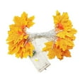 thumbnail image 1 of GFHFHITJ Maple Leaf String Lights Thanksgiving Decorations, Fall Garland Lights String with Incandescent bulbs for Connectable Sets Display Indoor Outdoor Fall Decor Halloween Decorations, 1 of 3