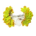 thumbnail image 1 of GFHFHITJ Maple Leaf String Lights Thanksgiving Decorations, Fall Garland Lights String with Incandescent bulbs for Connectable Sets Display Indoor Outdoor Fall Decor Halloween Decorations, 1 of 3