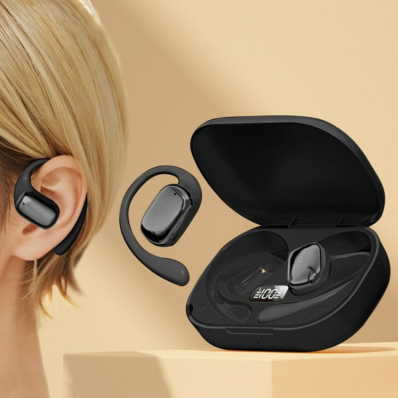 GFHFHITJ Mini Wireless Earbuds Bluestooth In Ear Light-Weight Headphones Built-In Microphone, Waterproofs, Immersive Premium Sound Long Distance Connection Headset