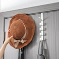 thumbnail image 1 of GFHFHITJ Over The Door Hooks, Hanging Hat Rack Behind Door Heavy Duty Door Hanger Hooks for Coat, Scarf, Purse, Dorm Essentials(White), 1 of 5