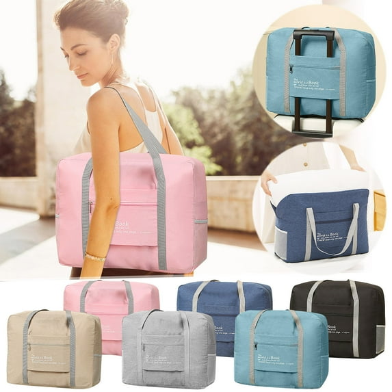 GFHFHITJ Portable Cationic Boarding Luggage Bag With Large Capacity Foldable Storage Bag That Can Be Used As A Trolley Travel Plane Bag