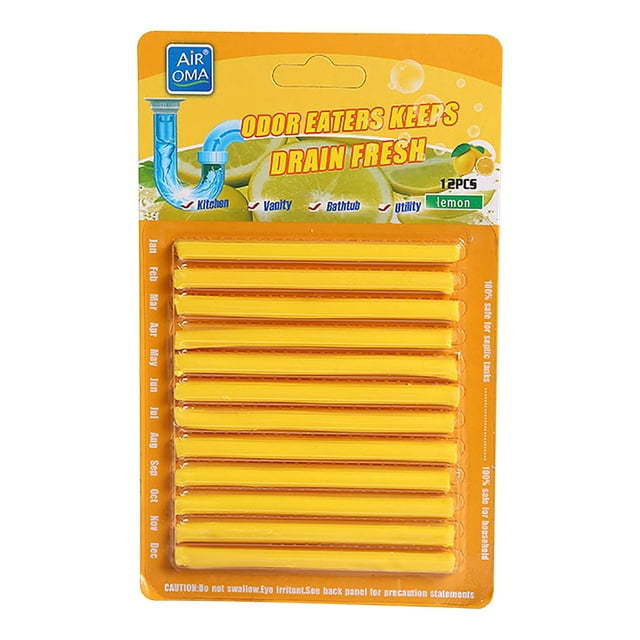 GFHFHITJ Sani Sticks Cleaner and Deodorizer,Enzyme Pipe Cleaners,Odors, Cloggeds,Safe for Sinks,Bathtubs,Septic Tanks