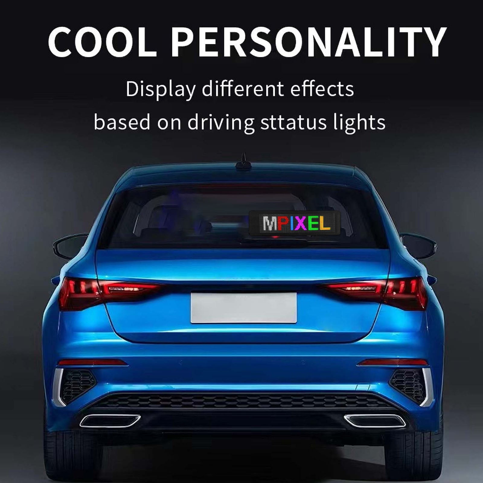Scrolling Bright Advertising LED Signs, Flexible USB 5V