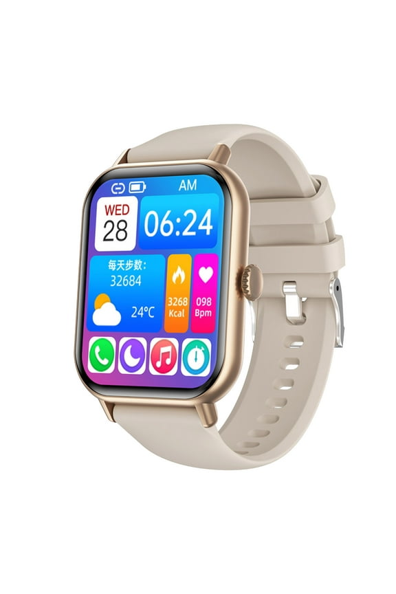 Smart Watch for Women Men & Android Compatible, 1.8" Fitness & Sleep Tracker Calls/Text, Smartwatch IP68 , 110+ Sport Modes, /SpO2 Monitor