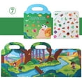 thumbnail image 1 of GFHFHITJ Stickers for Kids,Reusable Sticker Books for Kids 2-4, 3 Sets Sticker Books for Toddlers 1-3, Toddler Sticker Book,MultiToddler Travel Toys Acticities Crafts Giftss - Animalss, Dinosaurs, 1 of 2