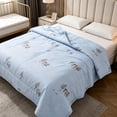 thumbnail image 1 of GFHFHITJ Summer Thin Comforter, Lightweighted Blanket, Soft -Friendly Thin Bed Comforter, Washable Bed Blanket For Bedroom Living Room All Season Indoor Use, 1 of 8