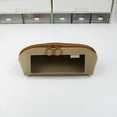 thumbnail image 1 of GFHFHITJ Transparent Large Capacity Pencil Case, Waterproof Pencil Pouch with Leather Textured for Academic Season Goods(Khaki), 1 of 6