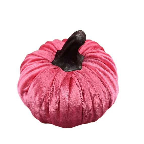 GFHFHITJ Velvet Pumpkins Decor,Super Soft Stuffed Pumpkin with Exquisite craftsmanship for Fall Halloween Thanksgiving Decoration