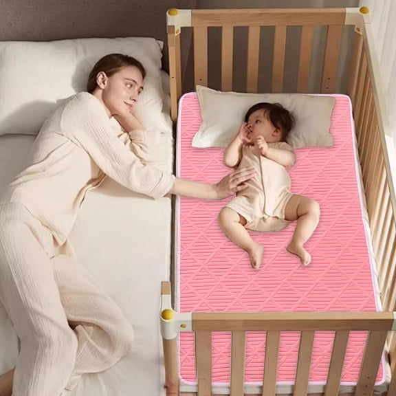 GFHFHITJ Waterproof Bed Pad, Washable Reusable Incontinence Bed Pads for Adults 48x32 In Large Mattress pad to Protect Bed from Stains