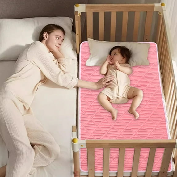 GFHFHITJ Waterproof Bed Pad, Washable Reusable Incontinence Bed Pads for Adults 48x32 In Large Mattress pad to Protect Bed from Stains