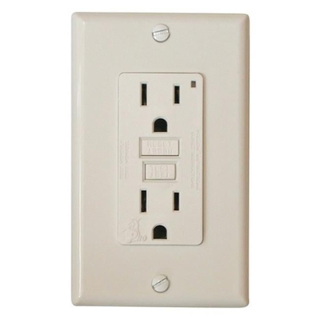GFI Receptacle, White