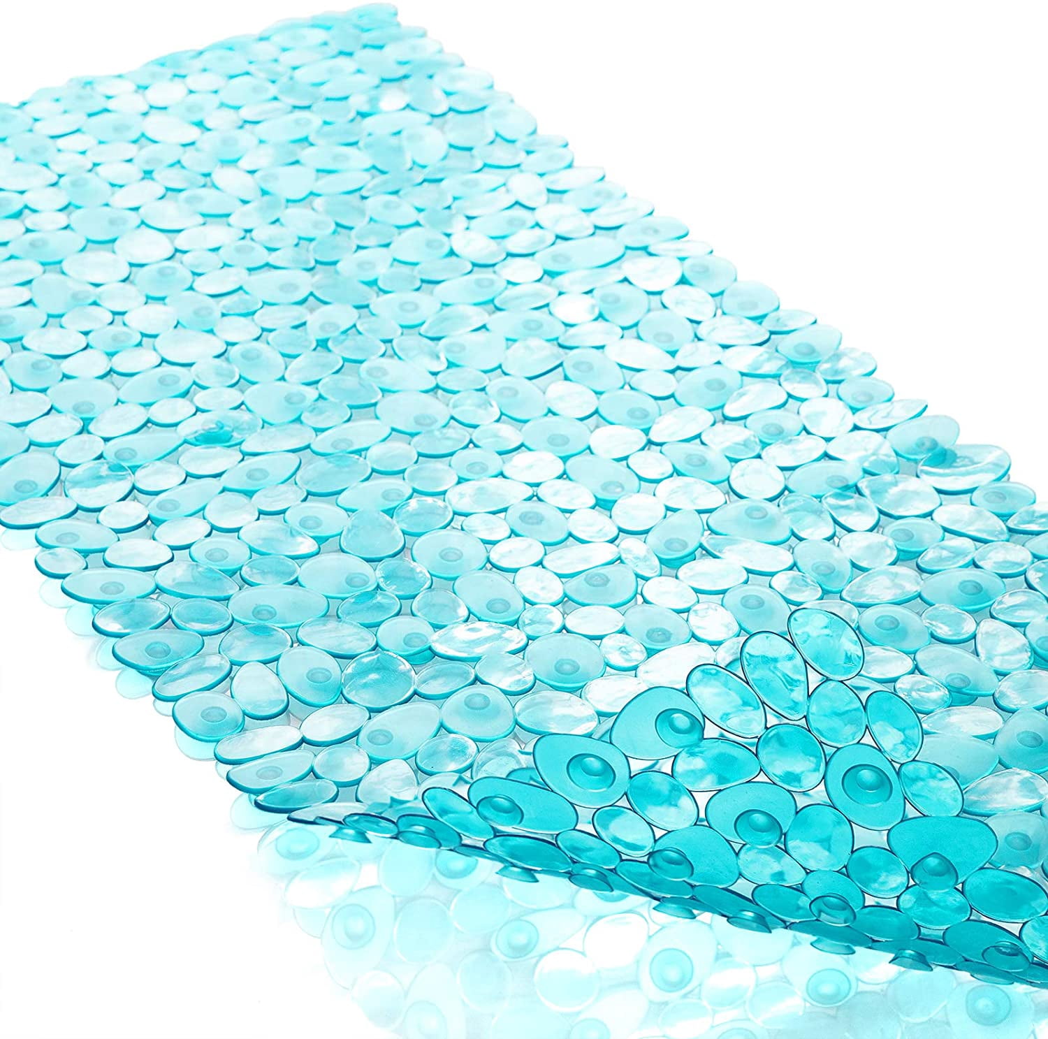 GFJASH-Bath Tub and Shower Mats, Non-Slip Pebble 35 x 16 Inches Machine ...
