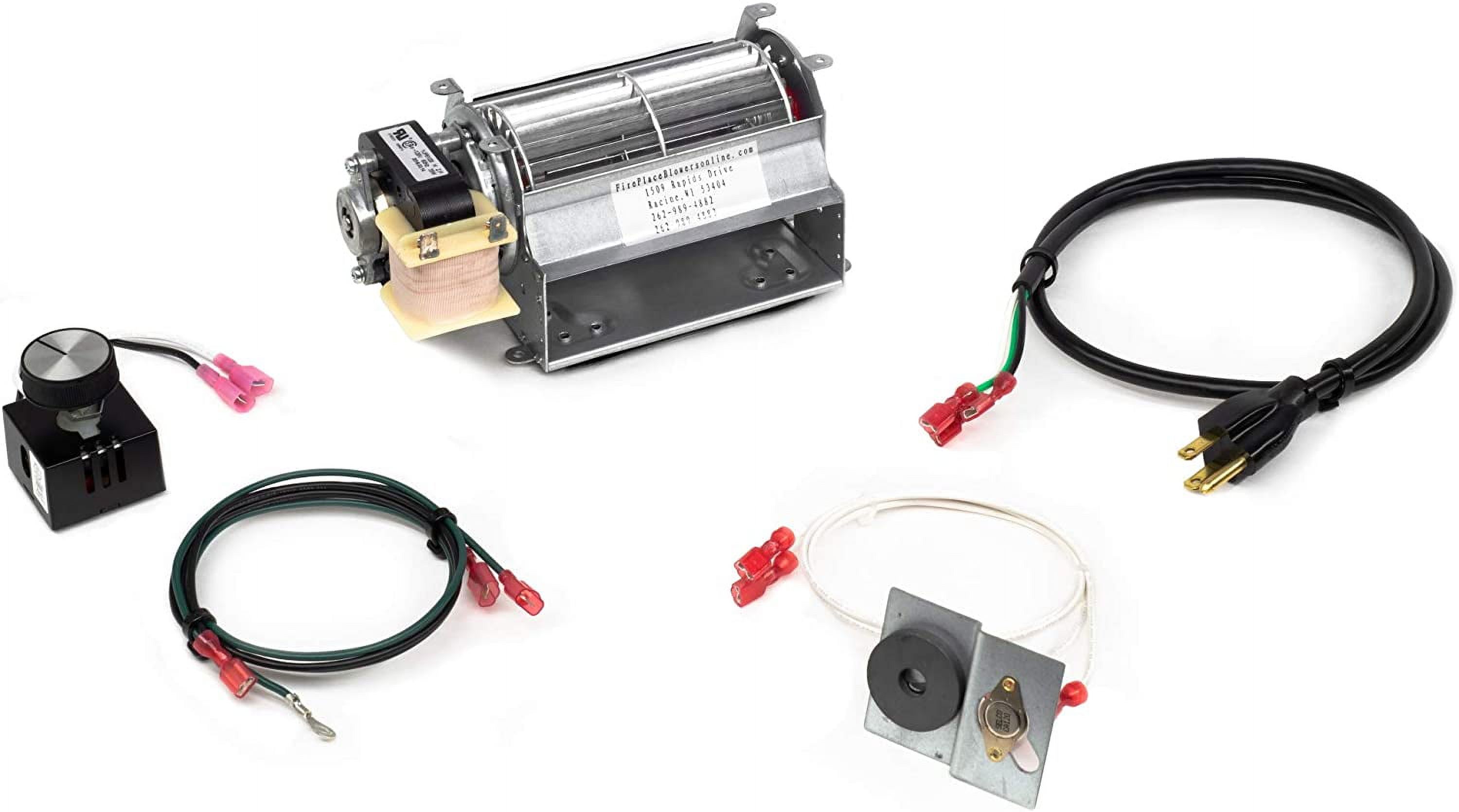 GFK21 GFK21A FK21 Fireplace Blower Fan Kit for Heatilator, Security