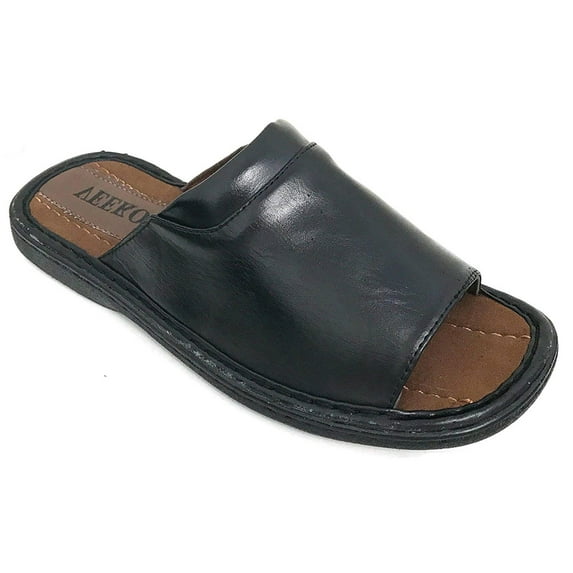 GFLM Men's Sandals Comfortable Opened Toe Thong Casual Flip Flops Slip On Sli...