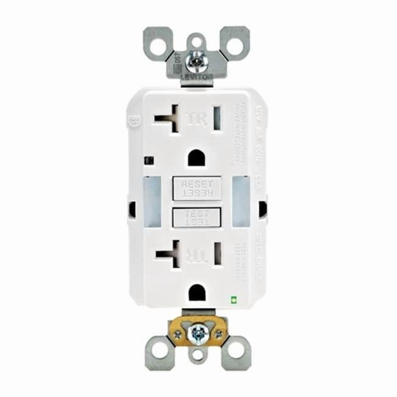 GFNL2-00W 20amp 125 V Guide Light GFCI Receptacle