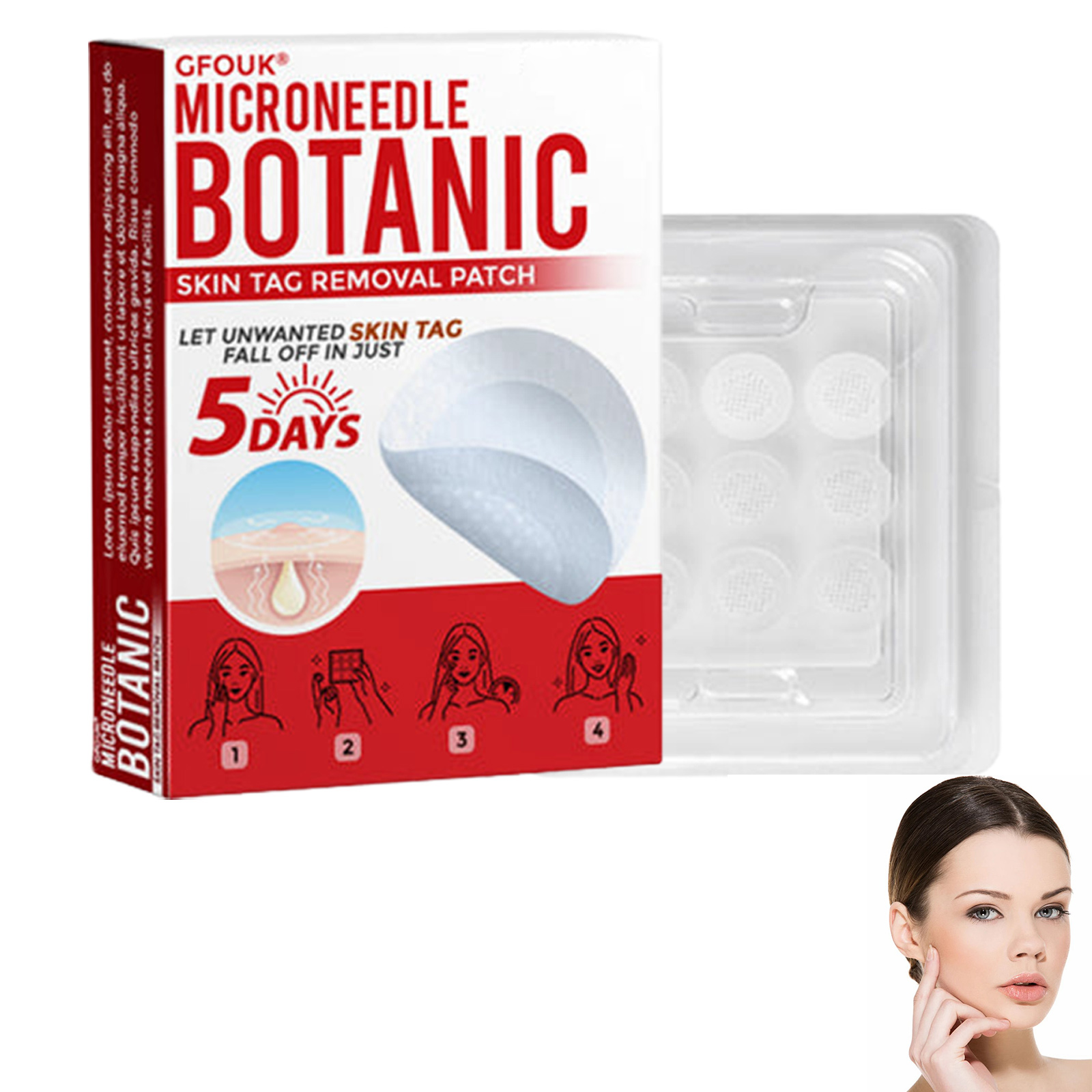 GFOUK Pro Acne Patch, advanced acne patch, multi-effect in one, fast ...