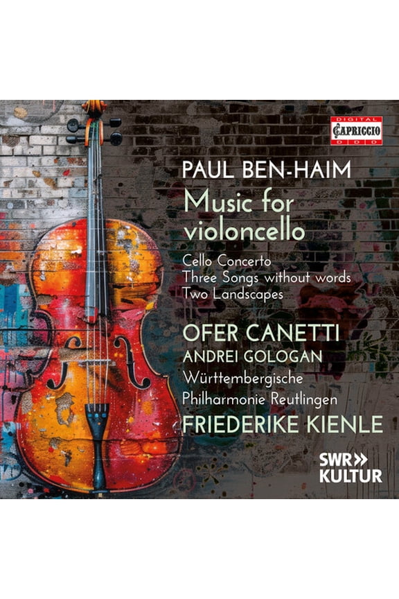 Ofer Canetti - Paul Ben-Haim: Music for violoncello - Music & Performance - CD