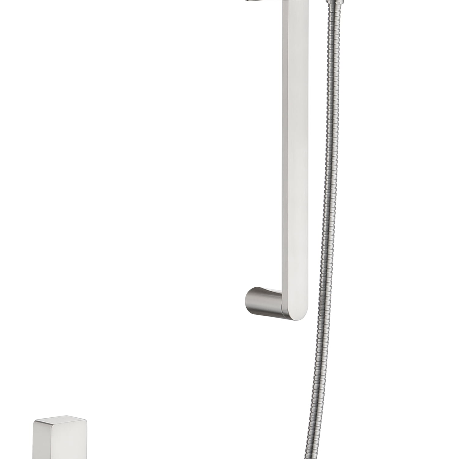 GFVCNIO SHOWERS Stainless Steel Slide Grab Rail Includes Handheld