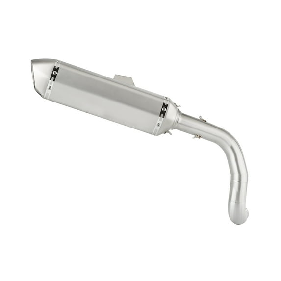 GFYSHIP Escape Slip-on Motorcycle High Position Exhaust Muffler Pipe For Moto Morini X Cape 650 2021 2022 2023