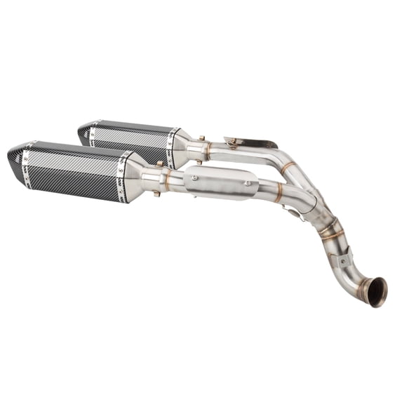 GFYSHIP For DUKE 790 2018 2019 2020 DUKE 890 / R 2020 2021 2022 Escape Slip-on Motorcycle Exhaust Pipe Muffler With Middle Link Pipe System