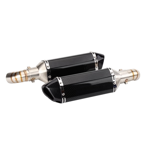 GFYSHIP For Ducati Monster 696 2008-2014 Monster 796/795 2010-2014 Monster 1100 / 1100S 2009-2010 Motorcycle Exhaust Pipe Muffler with Link Pipe