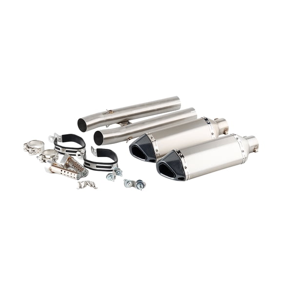 GFYSHIP For Honda CBR1100XX 1996-2016 Blackbird CBR1100 CBR 1100 XX Super Escape Slip-on Motorcycle Exhaust Pipe Muffler With Middle Link Pipe System