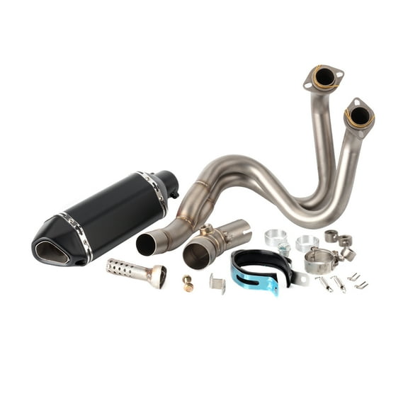 GFYSHIP For Kawasaki Ninja 650 ER6F ER6N 2012-2016 Versys 650 2015-2017 Motorcycle Exhaust Pipe Muffler with Link Pipe ER6 N F ER-6N ER-6F