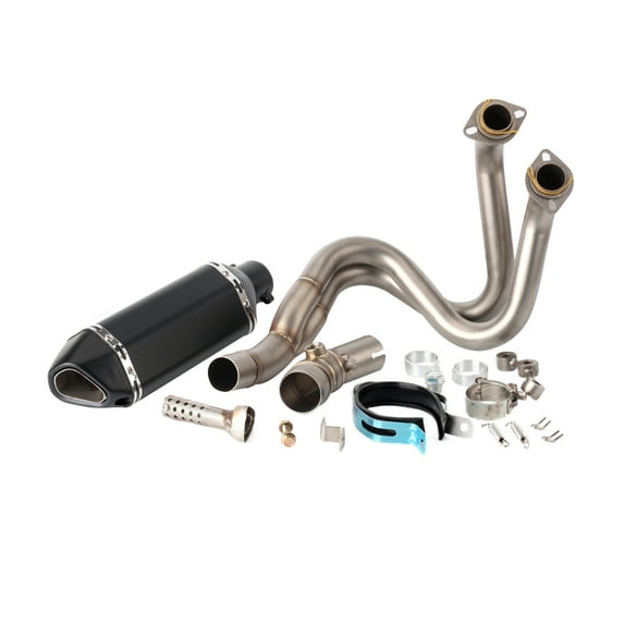 GFYSHIP For Kawasaki Ninja 650 ER6F ER6N 2012-2016 Versys 650 2015-2017 Motorcycle Exhaust Pipe Muffler with Link Pipe ER6 N F ER-6N ER-6F