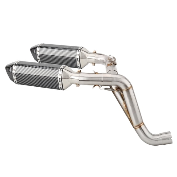 GFYSHIP For Triumph Speed Triple 1050 2011-2015 Speed Triple 1050 R 2012-2015 Escape Slip-on Motorcycle Exhaust Pipe Muffler With Middle Link Pipe System