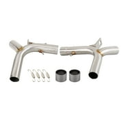 GFYSHIP For Triumph Thunderbird 1700 Storm 2011 to 2019 Motorcycle Exhaust Slip on Mid Link Pipe Muffler