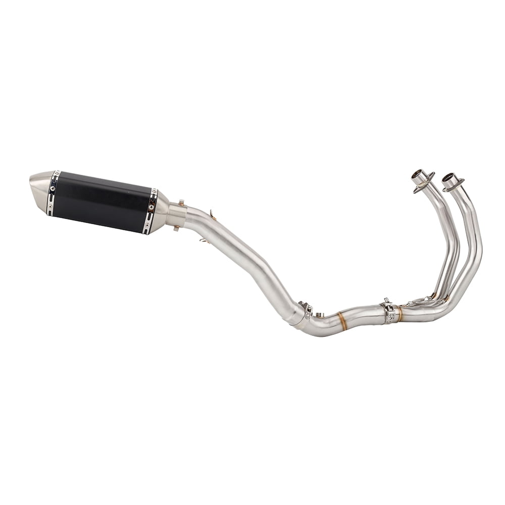 GFYSHIP For Yamaha R7 2021 2022 2023 YZF R7 YZF-R7 YZFR7 Motorcycle Exhaust Pipe Muffler With Middle Link Pipe System