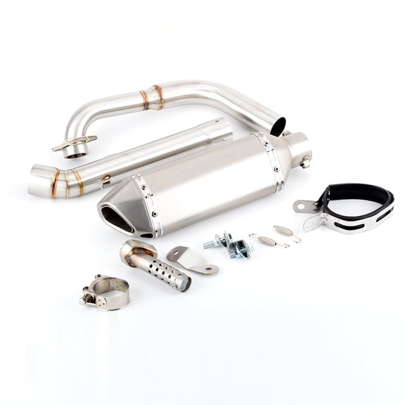 GFYSHIP For Yamaha YZF R125 2014-2018 MT125 MT 125 14-2019 R125 V2 Escape Slip-on Motorcycle Exhaust Muffler Head Mid Link Pipe
