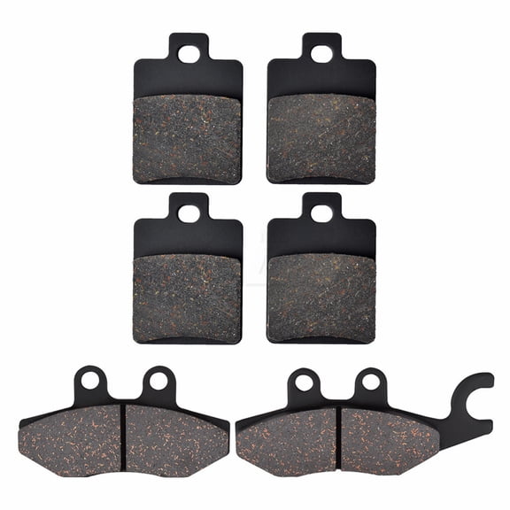 GFYSHIP Motorcycle Front Rear Brake Pads Brake Disks For PIAGGIO MP3 (250cc) 3 Wheeler (14" Rear Wheel) 2010-2015