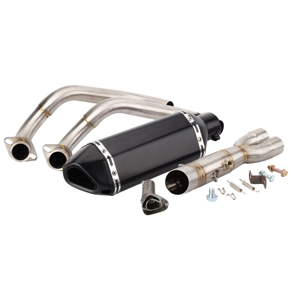 GFYSHIP For Yamaha MT07 FZ07 2014-2020 XSR 700 2016-2020 XSR700 XTribute 2016 2017 2018 2019 2020 Motorcycle Exhaust Pipe Muffler with Pipe Link Pipe Full System MT-07 FZ-07 MT FZ 07