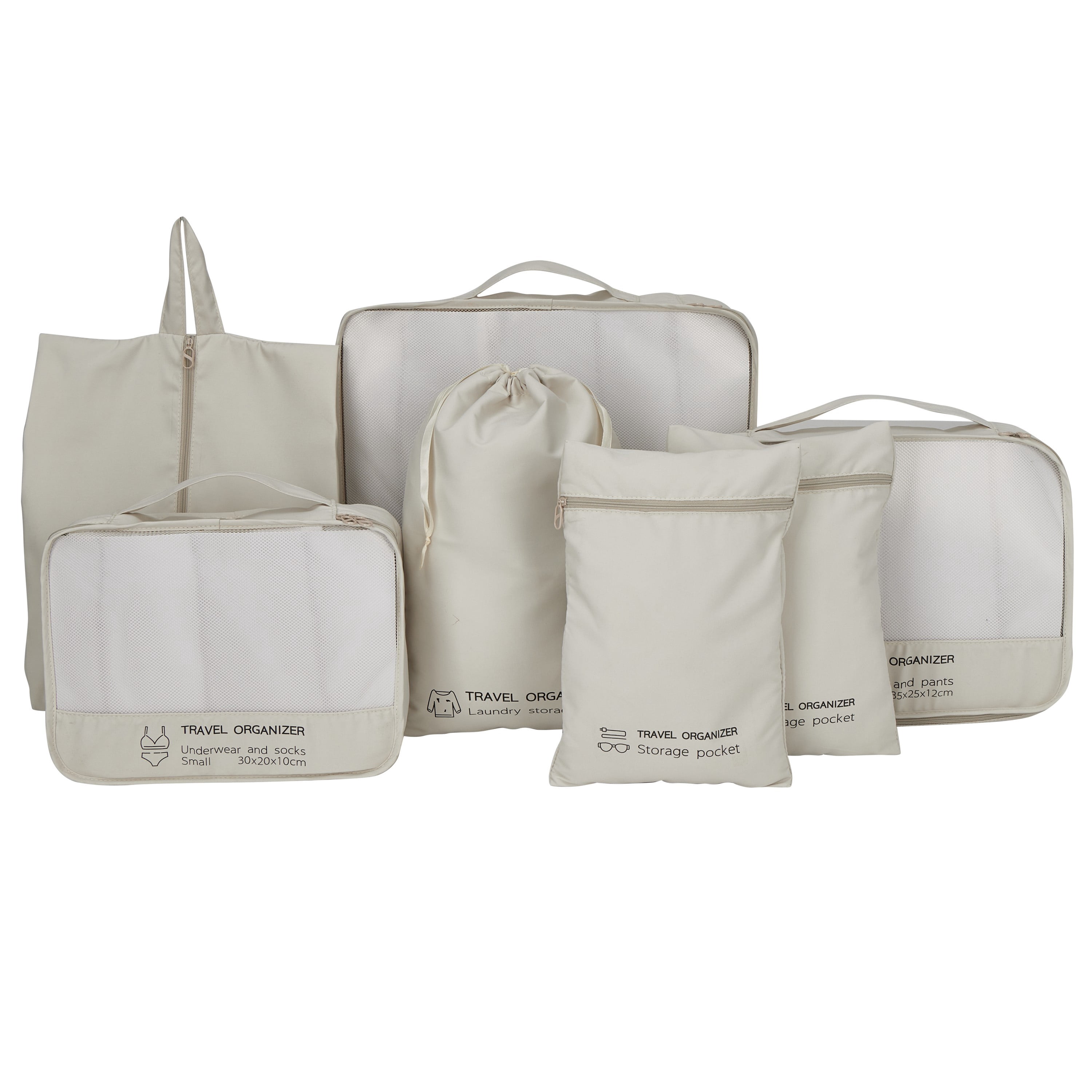 GForce 7 Piece Ultimate Packing Set in Cashmere
