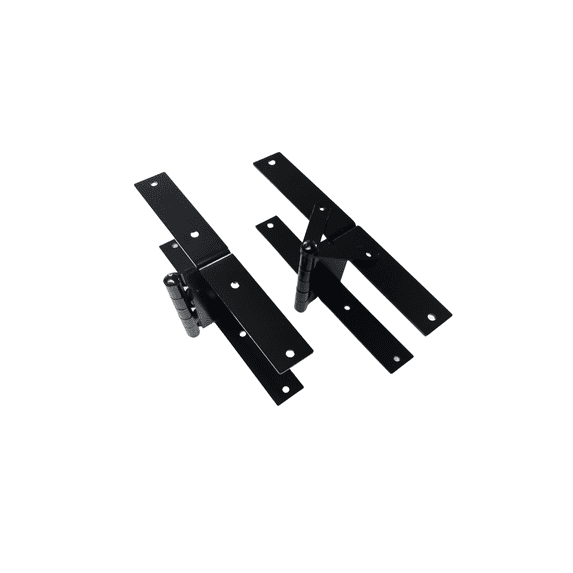 GForce Wood Gate Hinges - Build A Fence Gate The Easy Way - One Person Install - New Heavy Duty Version